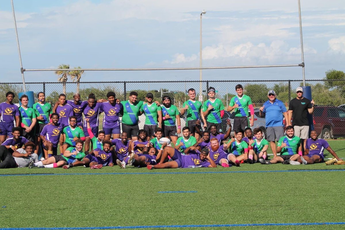 PvamuR's tweet photo. This past weekend our Men’s Rugby team traveled to Corpus Christi to play against Texas A&amp;M Corpus Christi (The Islanders).
 Our boys took home the W! 
💛💜💛💜 PV YOU KNOW!!!
#PVAMU #PV22 #PV23 #PV24 #PV25 https://t.co/PVnZaWFtoY