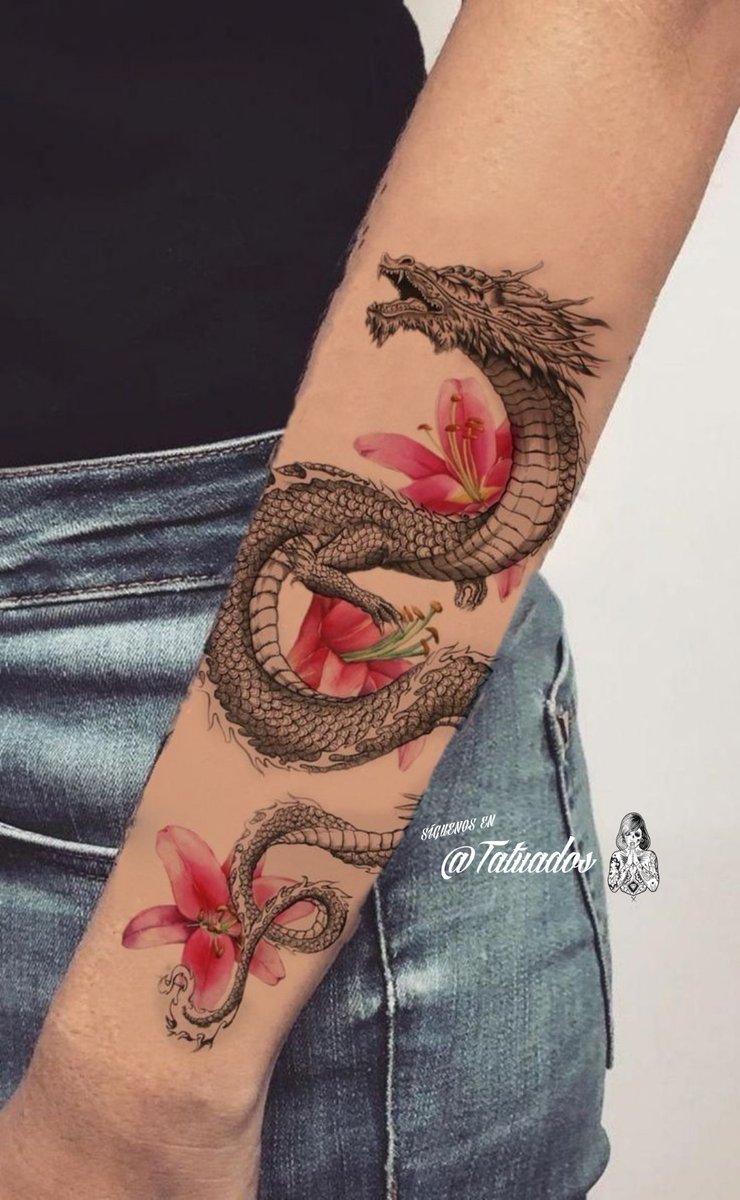 Tatuados's tweet photo. 🐉🌺 https://t.co/xoqK9YAISW