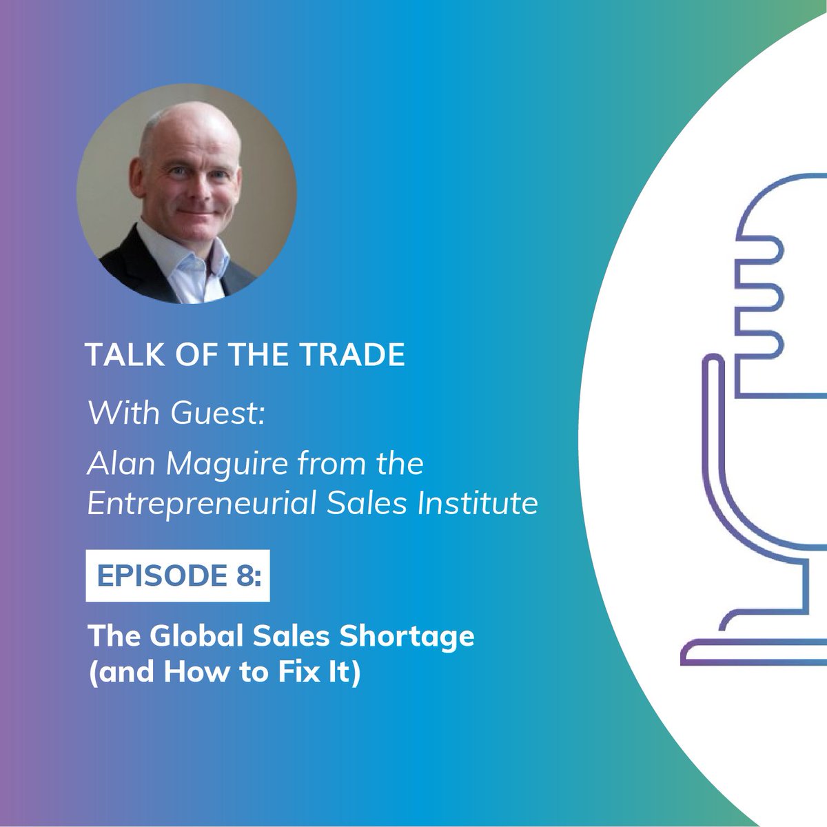 In Episode 8 of Talk of the Trade, learn about the Global Sales Labor Shortage (and how to fix it) with Mike McNary and guest Alan Maguire from the Entrepreneurial Sales Institute.

Click the link to l...
bit.ly/3mcldrK
#podcast #success #ondemandprint #print #motivation