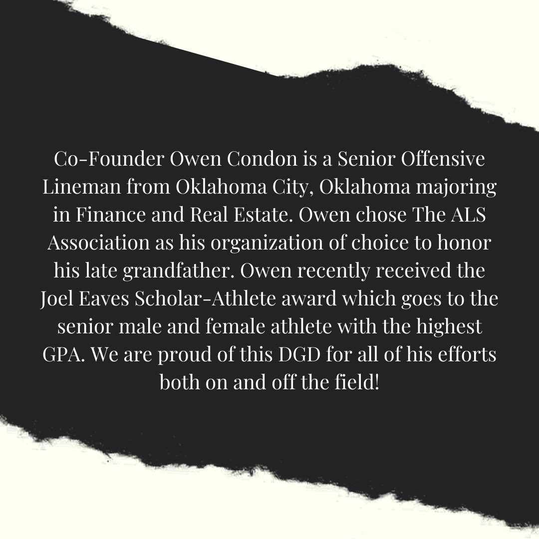 dgdfund's tweet photo. Start off Georgia/Florida week by getting to know DGD Co-Founder, @owen_condon 👏🏻

#DGDFund #GoDawgs #GeorgiaFootball #CommitToTheG #DGD #ALS https://t.co/riO5g5wjVR