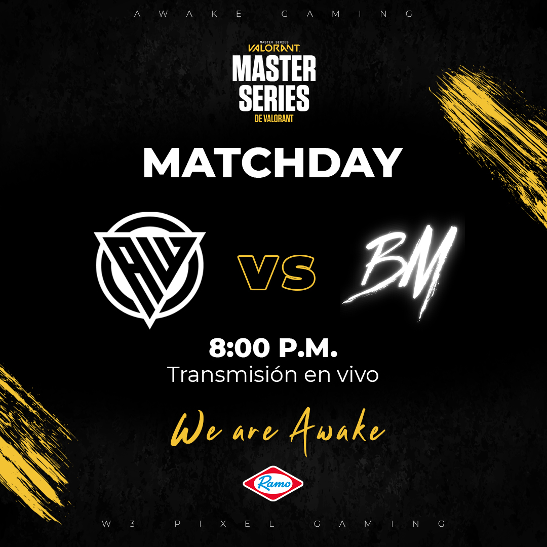 Awk_Gaming's tweet photo. 🇨🇴 ¡Llegó el día! 🔥 nuestro primer encuentro de la Valorant Master Series de @OneShotLatam Contra @BorderMonsters , apoyemos juntos a nuestra escuadra en esta gran partida.
🟪Transmisión en vivo: https://t.co/BdDF5iqYrZ
#weareawk #valorant #GoAwK #valorantlatam #productosramo https://t.co/aoMunqttWt