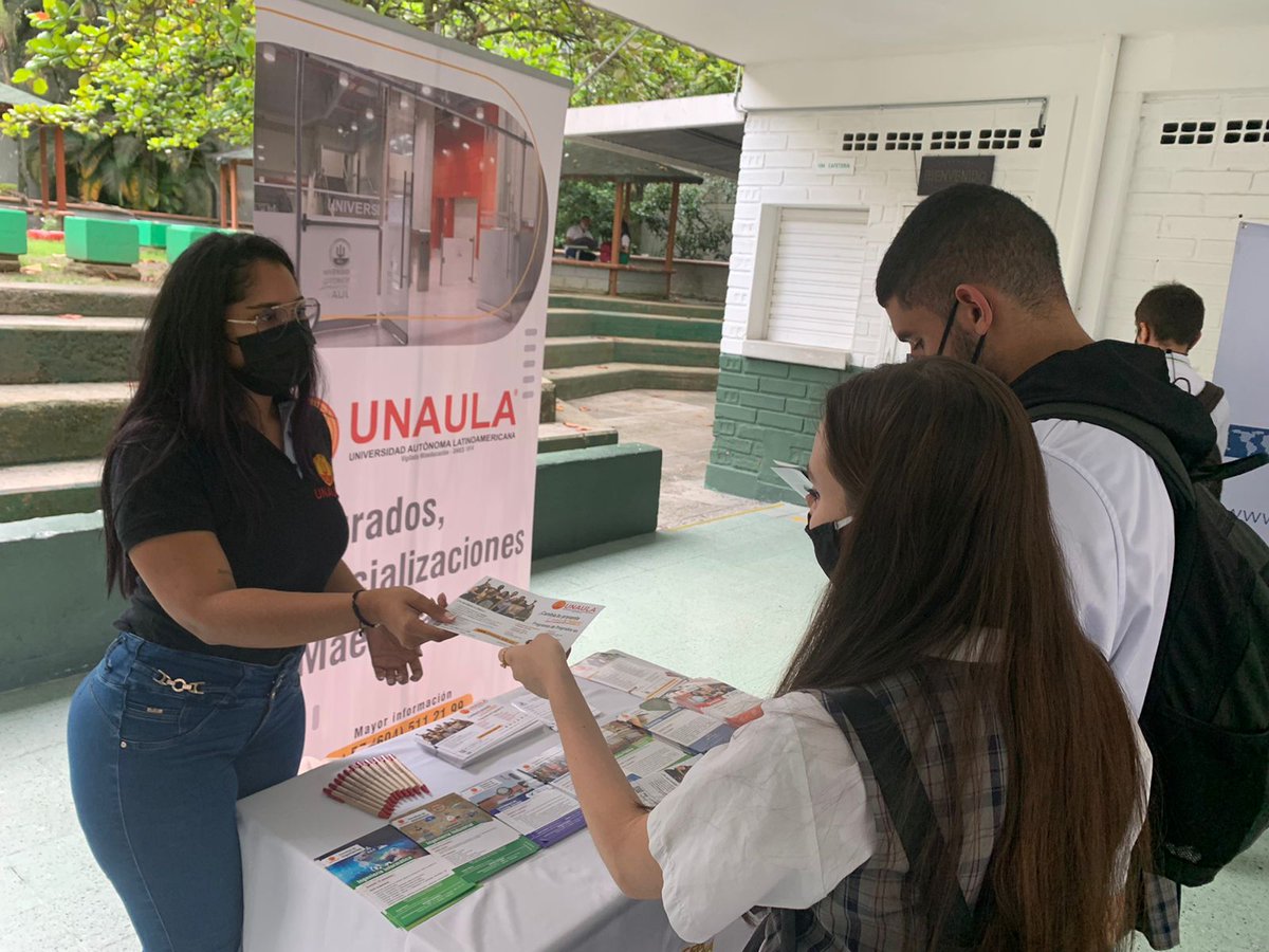 Hoy la I.E. Lucrecio Jaramillo abrió sus  puertas para que sus bachilleres obtengan la mejor información de educación superior #SomosUnaula