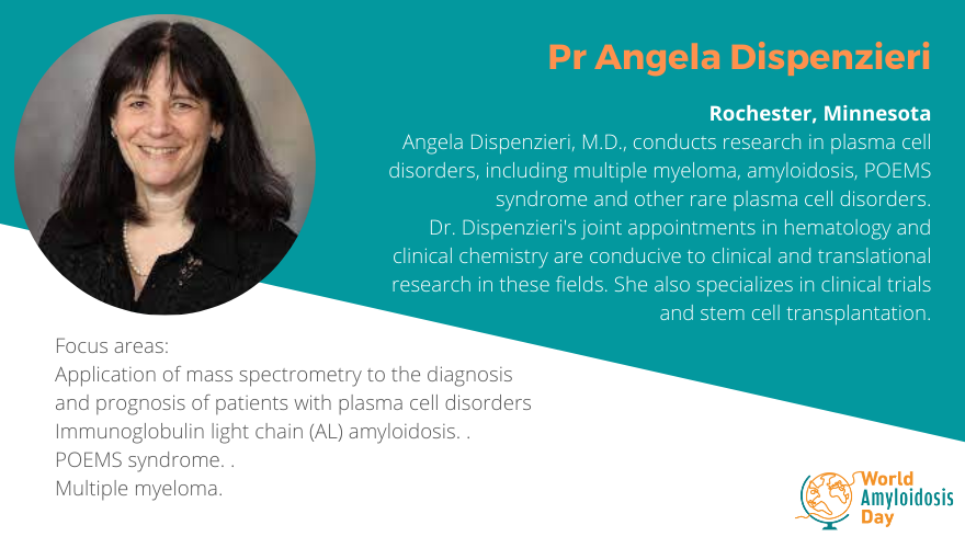 AmyloidosisDay's tweet photo. Don't miss our AL amyloidosis webinar on 26th October at 5 p.m.(CET time-Amsterdam) with:
🔸Prof Monique Minnema
🔸Prof Angela Dispenzieri 
🔸Prof Ashutosh Wechalekar
Register 👉 https://t.co/8ExZ3psOA9 
#WorldAmyloidosisDay https://t.co/u5luH44qY3