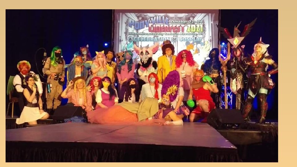 s_crackle's tweet photo. Thanks to every pony &amp; cosplayer for making @PonyCiderfest a true Celebration of Cosplay! We have so many pictures to share soon! Spread the word to give us a follow to see all the fun! #brony @lochlanoneil @Step2Harmony @FireTeamHarmony @StarFallcos_ @SharpShotEfx @PinkiePi2 https://t.co/XSnzv8WoJY