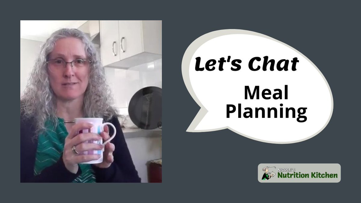 Grab a cuppa and join me for a chat about Meal Planning youtube.com/watch?v=HVdVQT… 
🤩 Top tips on how YOU can build your own meal plan to fit your lifestyle.
And for some extra help... here is the link to get my e-book on meal planning payhip.com/b/tiLQ
#nutrition #mealplan