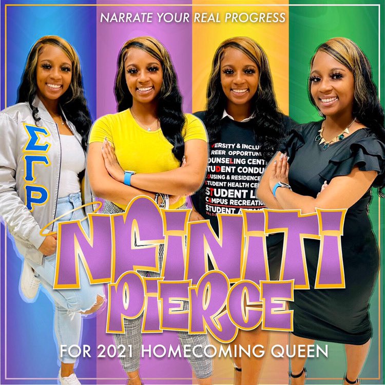 lami_3x's tweet photo. @Thecommitteevsu endorses @nfinitiraeann for VSU’s 2021 Homecoming Queen #FinForTheWin https://t.co/VojdtmkVuM