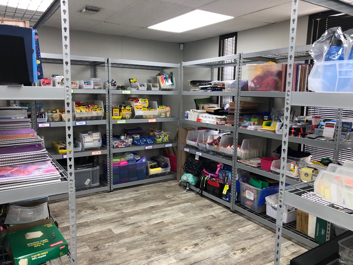 IISDFoundation's tweet photo. The C2C Store is now open! At a new location! The store is open to all Irving ISD teachers and staff to "shop" for free classroom and office supplies year round! 📚✂️✏️📖 Visit https://t.co/FytKRwgBU5 to set up an appointment! 🗓 https://t.co/6c3QcJaEDY
