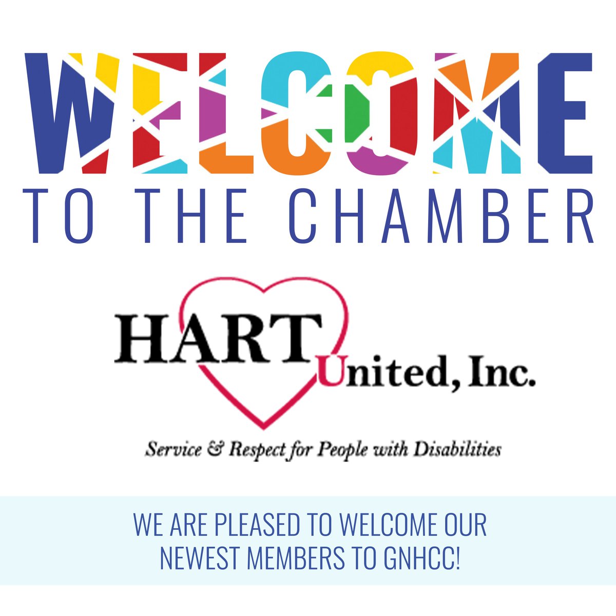 Welcome to the Chamber Hart United, Inc.! Hart United is a private, non-profit organization located in North Haven, CT. The agency provides support services, in a variety of settings, for 150+ individuals with developmental disabilities. Visit them at: hubs.li/H0-1kdz0