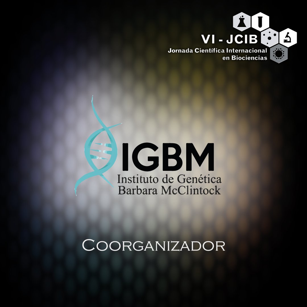 Hamutay_Ciencia's tweet photo. ¡Hola comunidad científica!
Hoy les presentamos al primer coorganizador de la "VI Jornada Científica Internacional en Biociencias" a desarrollarse del 13 al 17 de diciembre del 2021. ¡El IGBM – Instituto de Genética Bárbara McClintock @igbmgenetica https://t.co/0sWVGP3T0T