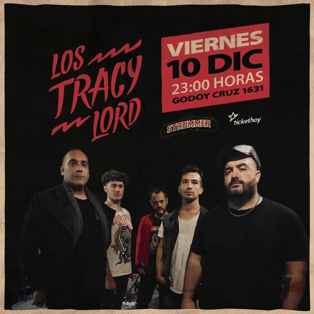 Lb_records's tweet photo. La refencial banda del sur @lostracylord vuele a encontrarse con el público y adelanta temas de su 5to disco !
Saca tus tickeks que se agotan ! Link en la Bio de LOS TRACY @strummerbar @tickethoy #lostracy #strummerbar #lbrecords #rocknacional #rocknacionalargentino #showenvivo https://t.co/OefRxfyvtR