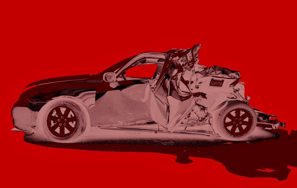 robertochavez's tweet photo. The Car Crash 10-2021
metal print &amp; acrylic  
Agency @562creatives 
#vfiles #röbertô #art #shotbyröbêrtö 
#deconstruction #contemporaryart #fashionology #562Creatives #sportcars #postminimalism #photography #motor 
#abstractfigurative #editorial #editorial #CarCollective https://t.co/ul3KIqU4CP