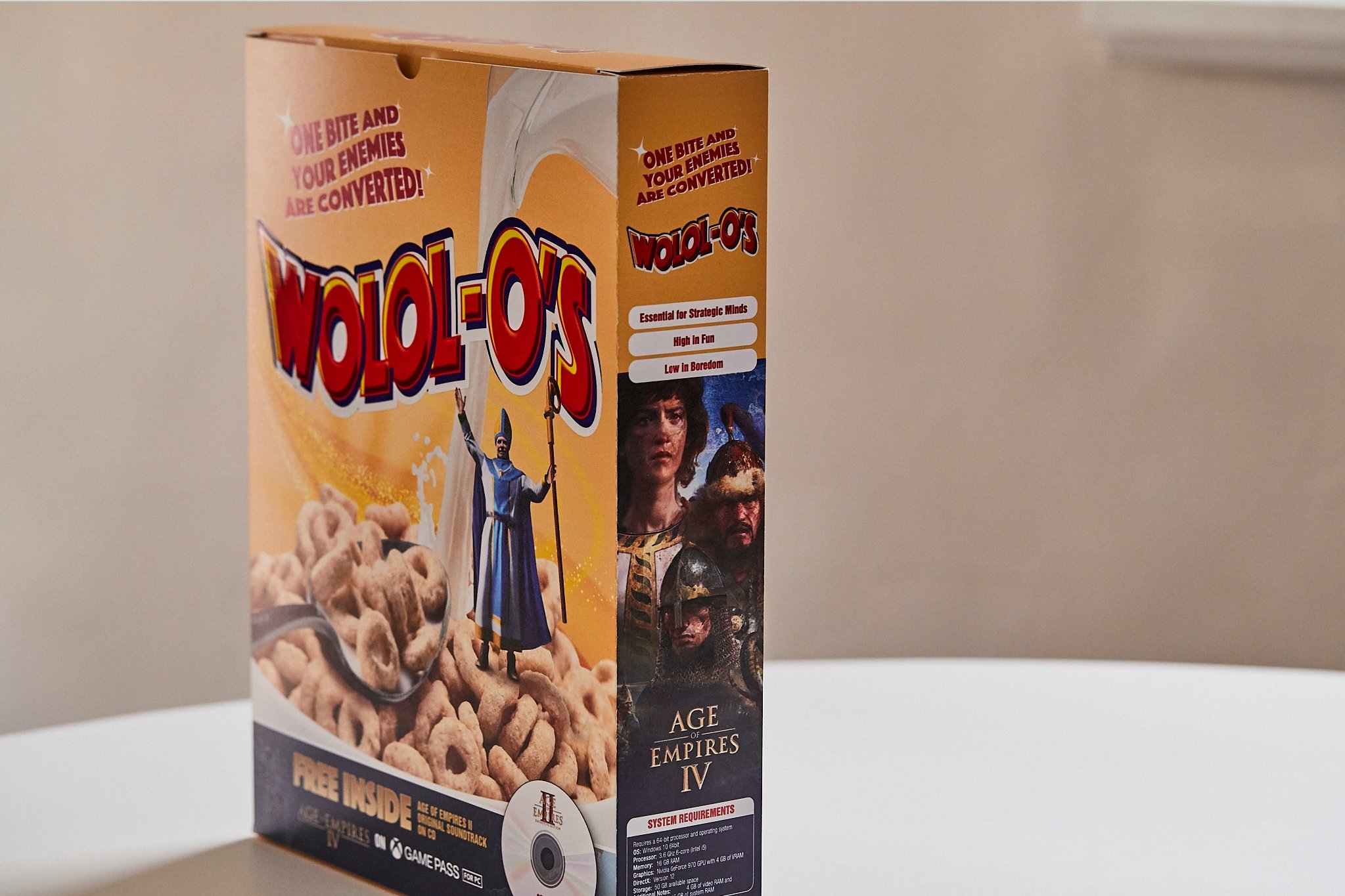 cereal de Age of Empires