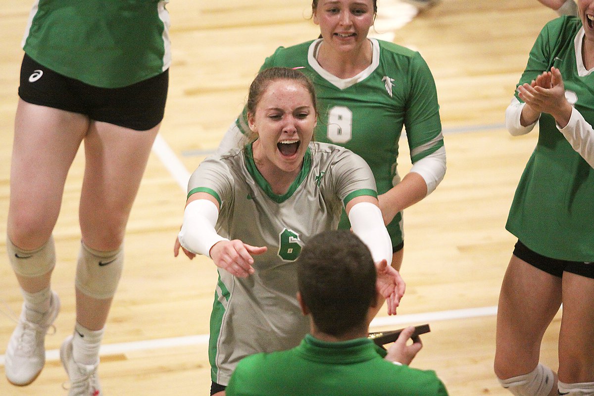 actionjaxon05's tweet photo. Tonight was @BlairOaksVB's first district championship since 2010.

The look on @paytonxmitchell's face in the second photo really says it all. https://t.co/iQuTxAGdQh