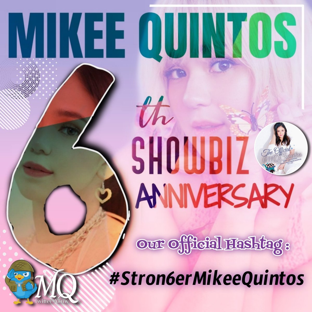 HERE WE GO SWEETIES!
LET'S CELEBRATE TODAY COZ' IT'S THE SIXTH SHOWBIZ ANNIVERSARY OF MIKEE QUINTOS! ANG SAYA! SEE YOU 9PM ONWARDS! 

<a href="/MQSweeties/">MIKEE QUINTOS OFC</a>
#Stron6erMikeeQuintos
