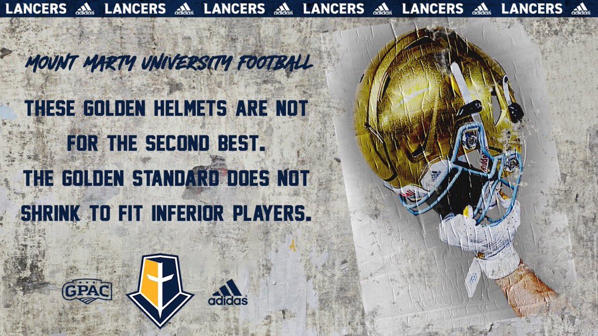 After a great conversation with <a href="/CoachPiranio/">M.J. Piranio, M.Ed - “Coach P”</a> I’m excited to receive an offer from <a href="/MMULancersFB/">Mount Marty Football</a>.  #AGTG @CoachKerns22 @Snow_Recruiting