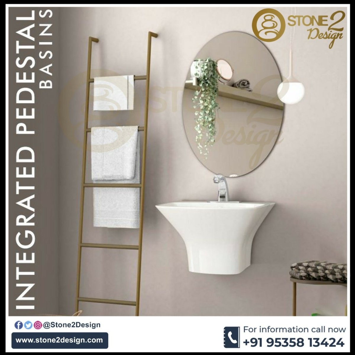 Stone2Design's tweet photo. Exclusive WashBasin Collection only at our store.
Come visit us and find out more about all our Sanitary products.

📞 : +919535813424
🌐 : https://t.co/i1MCQvBn6m

#stone2design #proudcts  #interior #texture #washbasin #sanitary #SanitaryProdcuts #design #site #branding https://t.co/2XhqMROgbe