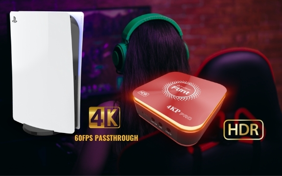 Best 4K Capture Card for PlayStation 5: ClonerAlliance Flint 4KP Pro.

bit.ly/3vO9bbh