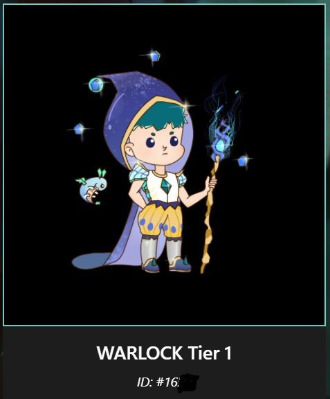 WillFly4Bitcoin's tweet photo. A look at the Heroes we minted for #CrystalKingdoms including our First Edition Warlock. Get ready for battle crystal warriors! @CKingdomsNFT will be releasing a demo vid soon. https://t.co/t8HrpoHxUO