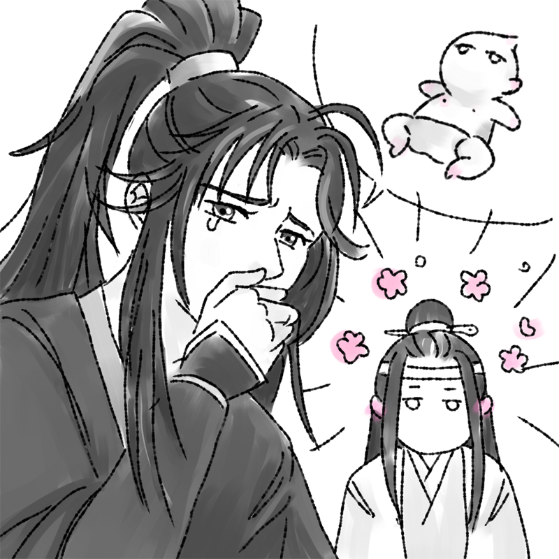 魔道祖師 完結篇の最終話のあのシーン どう考えても つわりにしか見えんのやけど気 Non公子の漫画