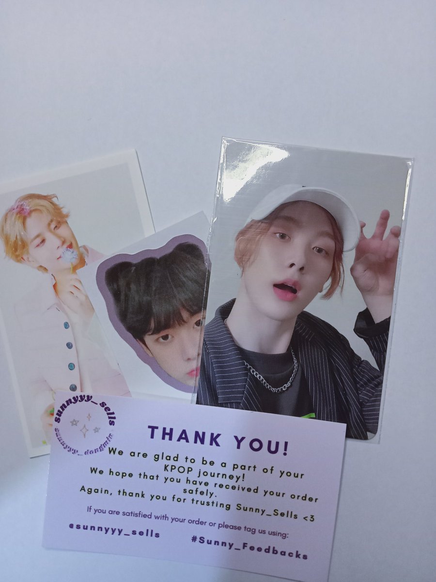 aintsanha's tweet photo. sanha arrived safely ! thank you for the smooth transaction @sunnyyy_sells <3 #Sunny_Feedbacks https://t.co/xwbh2DAufD