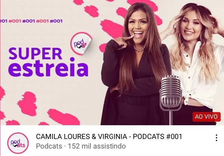 J39819146's tweet photo. Desejo muito sucesso pra vcs nesse novo projeto suas lindas!!!! #ESTREIAPODCAST https://t.co/dA9dDNG2xT