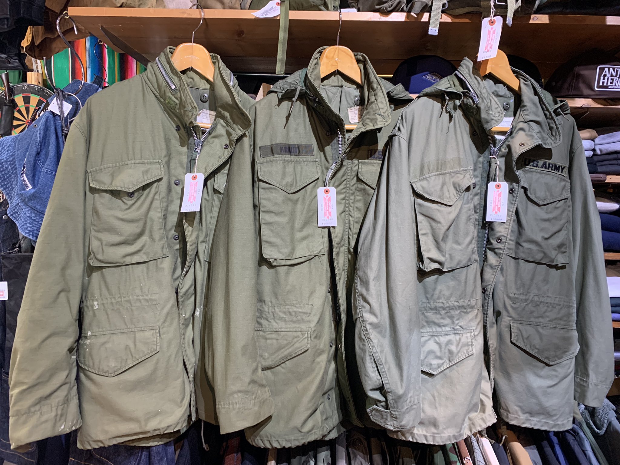 Outside Kawasaki こんにちは Openです 本日もよろしくお願いします Used Us Army M 65 Field Jacket 入荷しました お探しの方是非 アウトサイド川崎 川崎 川崎駅 川崎駅東口 古着 川崎じもと応援券 Usarmy M65 M65fieldjacket M65