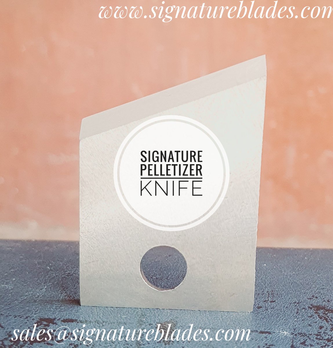 SignatureBlade's tweet image. #Pelletizer #pelletizermachine #pelletizerknives #plastic #Plasticrecyclingmachine #recyclingcentre #recycling