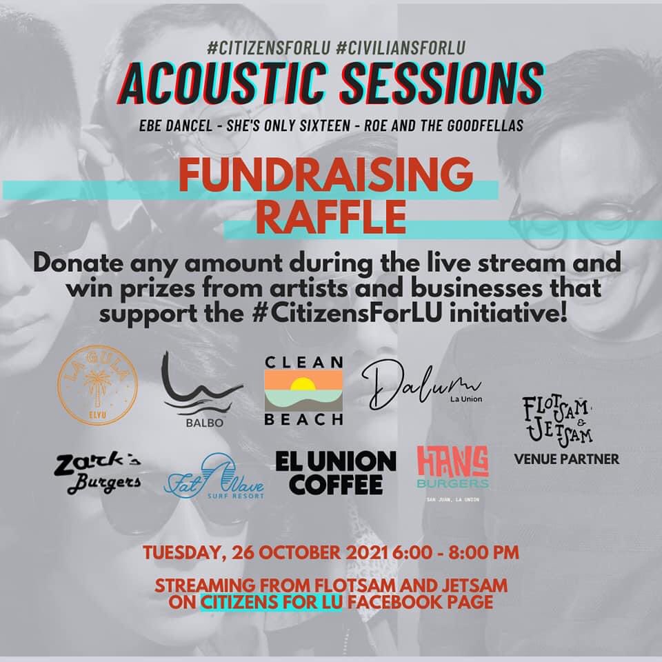 tinatonio's tweet photo. Donate any amount during Acoustic Sessions today, 6PM on our #CiviliansforLU for Lu FB Live and get the chance to win artwork from artists balance boards from Balbo, and a 2-night stay in Dalum Kubo. Our community's way of saying thank you for your kindness &amp; support https://t.co/FjIZPRAT7Z