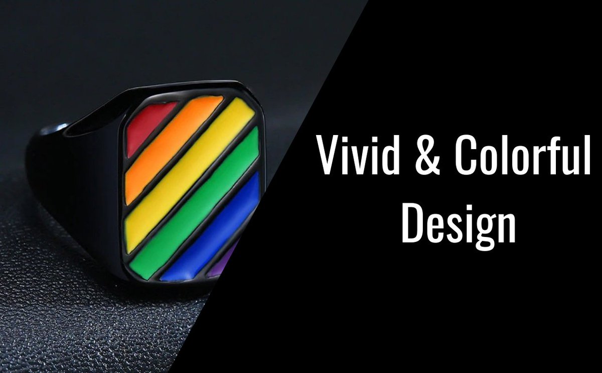 flydil's tweet photo. Rainbow Cool Mens Pinky Ring https://t.co/zl6oKhBUAy

#lgbtq🌈 #lgbtq #lgbt🌈 #lgbtlife #lgbtlove #lgbtq🏳️‍🌈 #lgbtworld #blacklgbt #pride #love #loveislove #lesbian #luxury #mensfashionblog #classydude #menwithstyle #mensfashion #menstyle #mensrings #style #mensstyle #mens https://t.co/84haVYnyK1