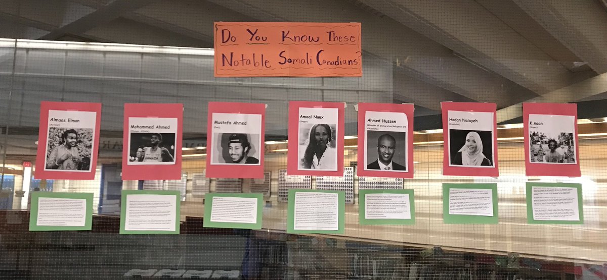 Tecumseh_sr's tweet photo. Learnings about the Somali and Islamic Heritage month. @tdsb ⁦⁦@ghumanh2o⁩ https://t.co/3HxaZloBS4