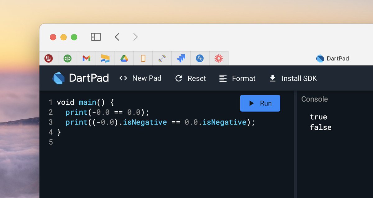 luke_pighetti's tweet image. And you thought there was nothing weird in Dart. That&apos;s stuff is only for Javascript, right? 😏