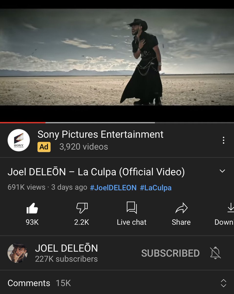 JOELDELE0N's tweet photo. ¿Llegamos a los 800k antes de que se acabe el día? Yo creo que siii 🖤 ➡️ https://t.co/sWuVxXZ4Wi https://t.co/Xiqqd2WUAl
