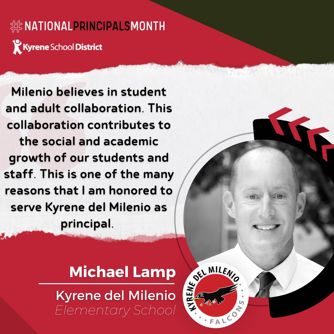 KyreneSchools's tweet photo. Meet Principal Lamp of Kyrene del Milenio! 👋#NationalPrincipalsMonth https://t.co/hmvrSFoXwH
