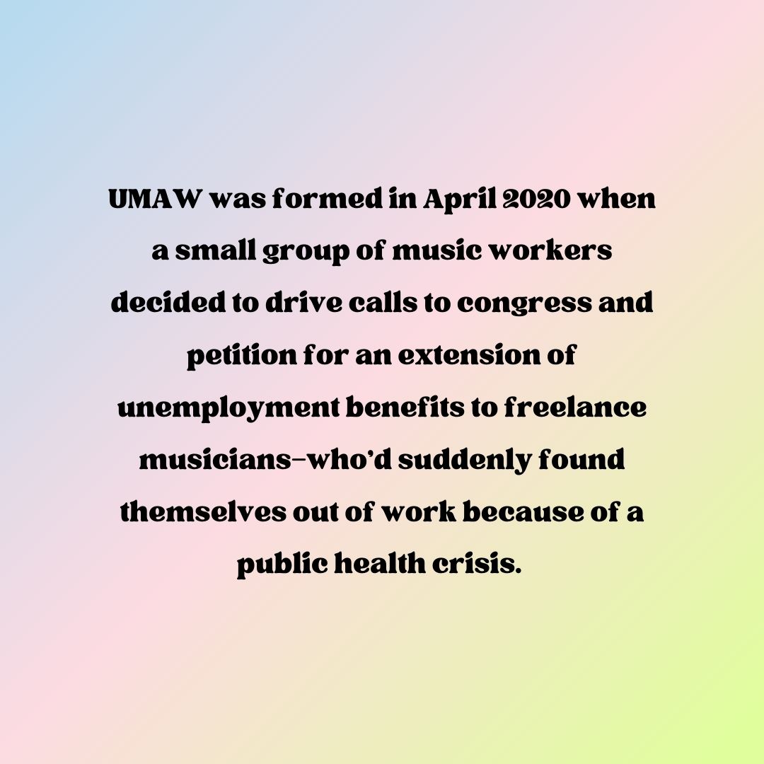 Hello! You may have noticed that UMAW hasn’t held a New Member Meeting in a while. We’ve been doing some internal work: setting up an election process, incorporation, and other necessary internal systems. (1/4)