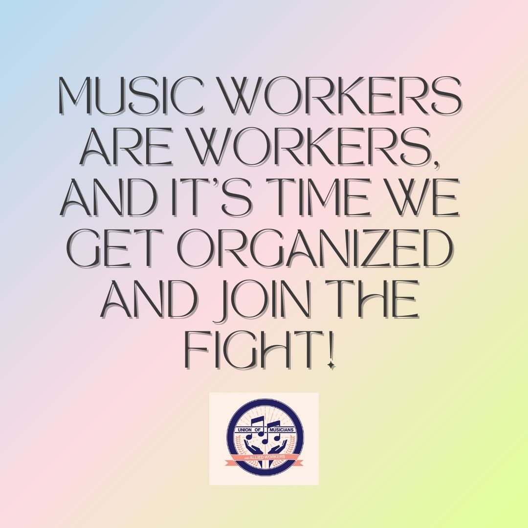 United Musicians and Allied Workers tweet media