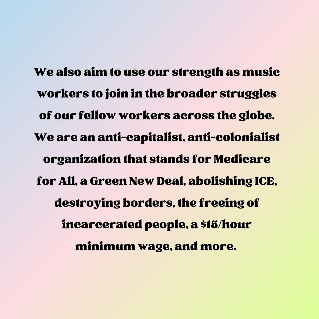 United Musicians and Allied Workers tweet media