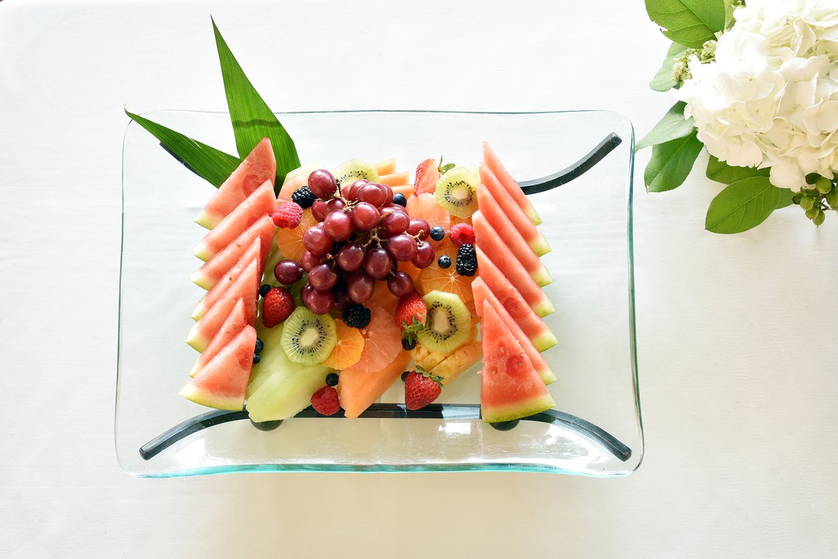 Fresh starts. 🍉🥝🍇