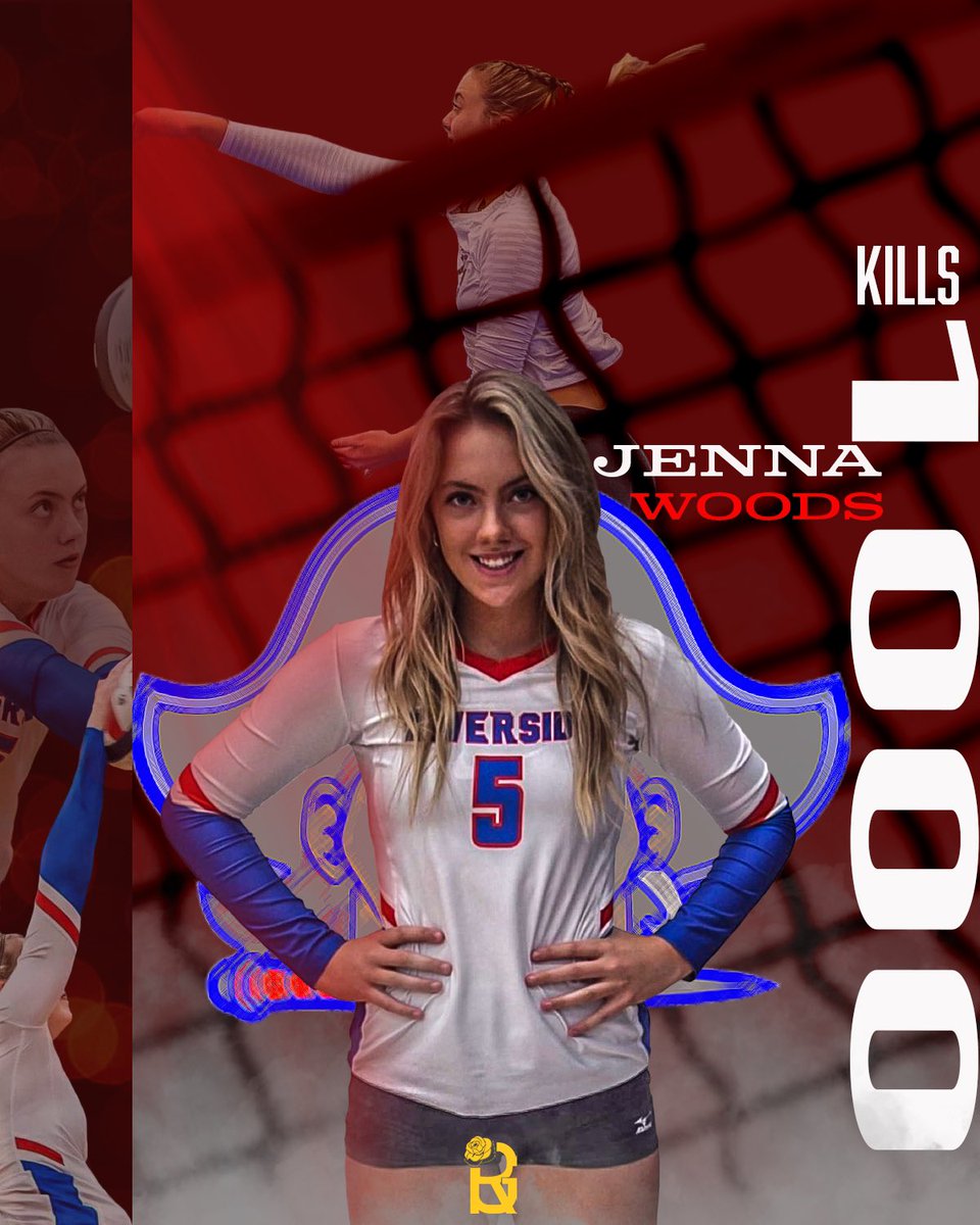 GoldenRoseProd's tweet photo. Jenna Woods recorded 1,000 kills during her volleyball career at Riverside Local Schools! Congratulations Jenna! @jennakwoods https://t.co/NLwZ9jI69V