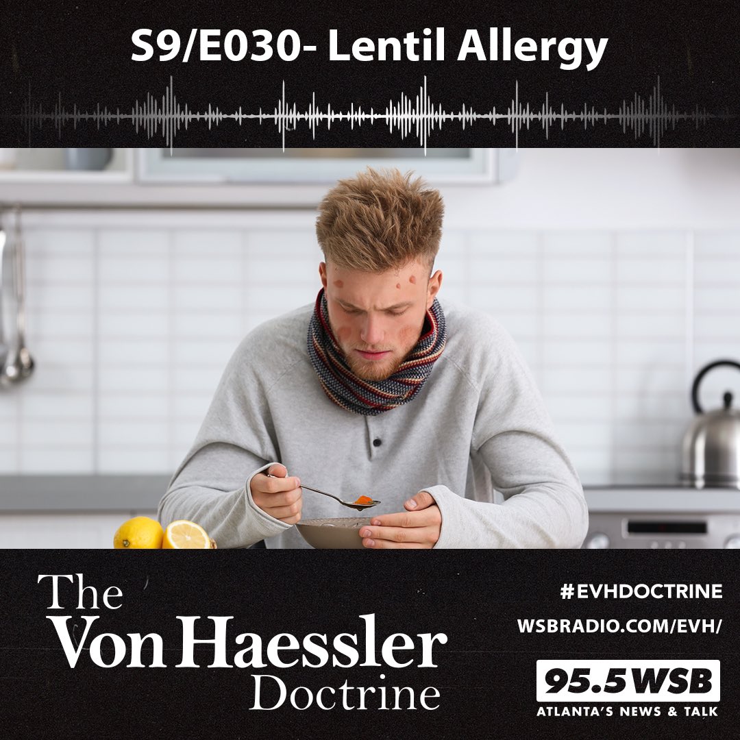 JaredYamamoto's tweet photo. The Von Haessler Doctrine S9/E030 - “Lentil Allergy” is on https://t.co/4qcyLDtkRW, the @wsbradio app, & most podcatchers.
Join Eric, @petermoylan, @WesMoss365, @TimAndrewsHere, @AutoPritts, & me as we chat about the #WorldSeries, #livebullets, beefy red sores, & more! 📻 #WSB https://t.co/O1z5yoKVPM