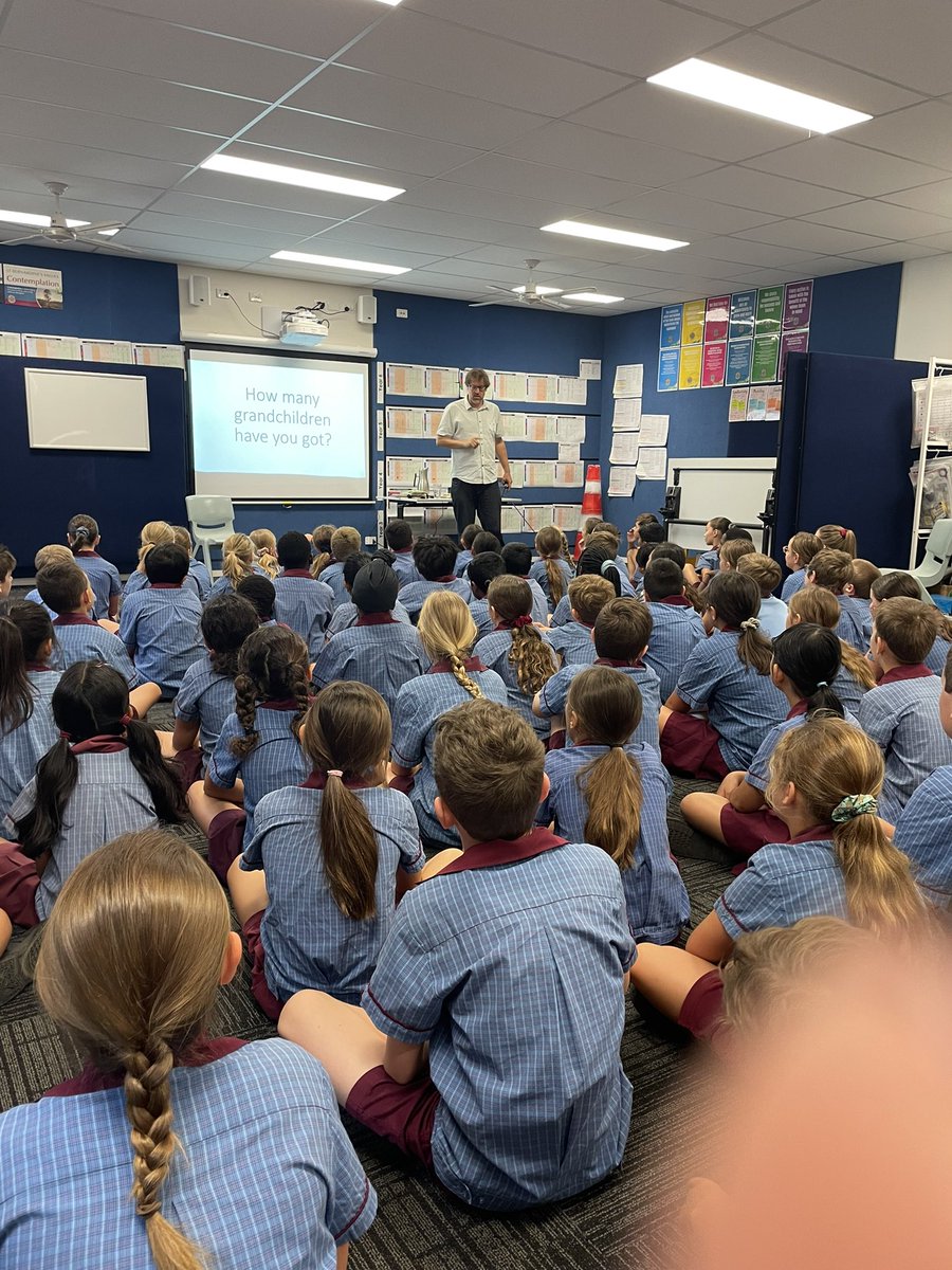 MsCieslak's tweet photo. Year 4 are listening to a fun presentation by author Dave Lowe. https://t.co/lCKQ6yH1yX