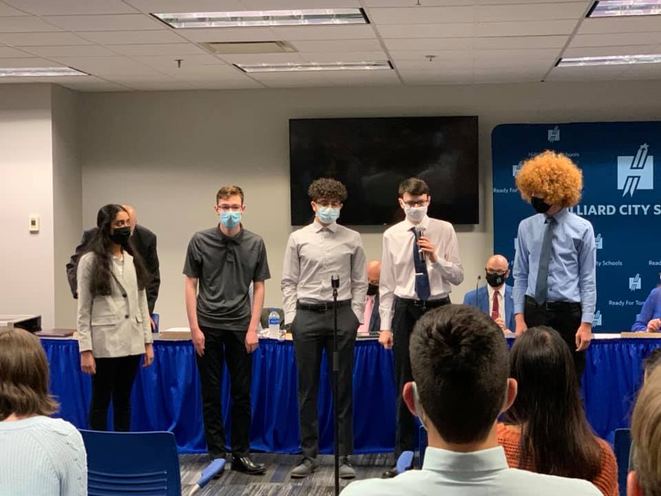 HilliardSchools's tweet photo. Congrats to our National Merit students! Jaelyn Hopson, Aidan Hennes, Leo Lipker, Christopher McDevitt, Joshua Sims, Amar Dabbagh, Rhea Supekar, Olivia Chase, William Knapke, Zhiyue Lin, Tristan Miller, Alexander Torres, Jackson Aldridge, Sylvia Hallak, Carmen Lamberjack. https://t.co/LoNlqO5igf