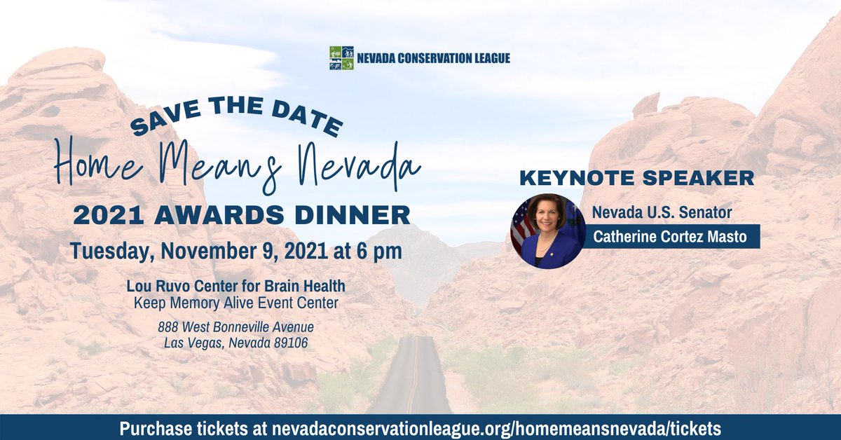 Climate change is making extreme weather events more frequent and severe and Nevadans are paying the price. We need you to help support NCL's efforts to fight for effective #ClimateAction.

Support NCL's annual #HomeMeansNevada fundraising dinner.
bit.ly/HMNTickets