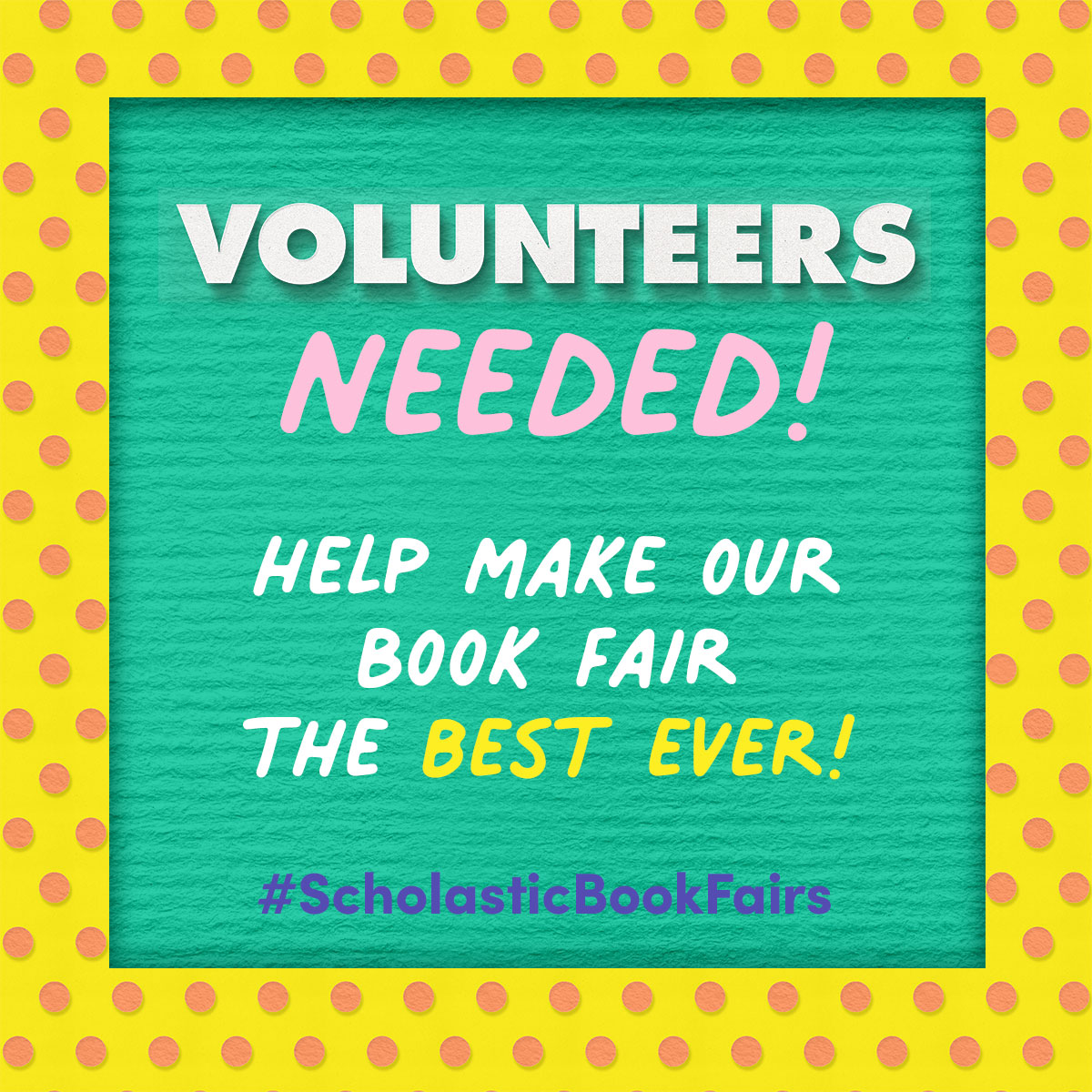 We're still in need of a few volunteers to make this fair a success. Could you be the one we're looking for? Submit your info through the link in our last campus eBlast or email the librarian. We love our #twVolunteers