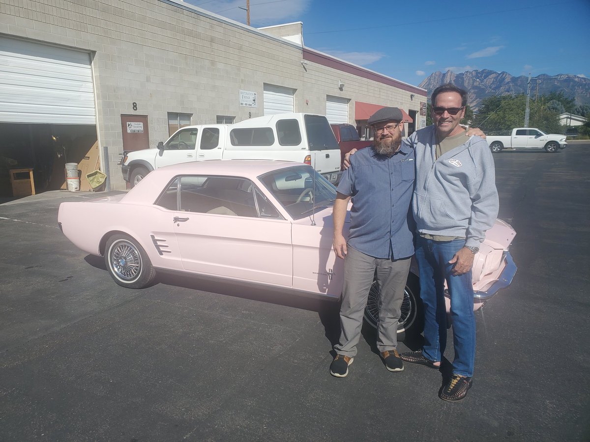 JohnDBeynon's tweet photo. @FranticMissy Then I just finished this one last month. Factory "Playmate Pink" https://t.co/RrG5RdzCMG