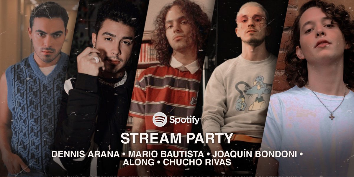 streambondoni's tweet photo. ¡Spacers! 
Nos unimos a los fandoms de Along, Dennis Arana, Mario Bautista y Chucho Rivas para realizar un stream party a sus sencillos más recientes. Se llevará a cabo el día de mañana, 26 de octubre a las 6 PM (Hora MX). Esperamos contar con su participación. https://t.co/UtyHWawMks