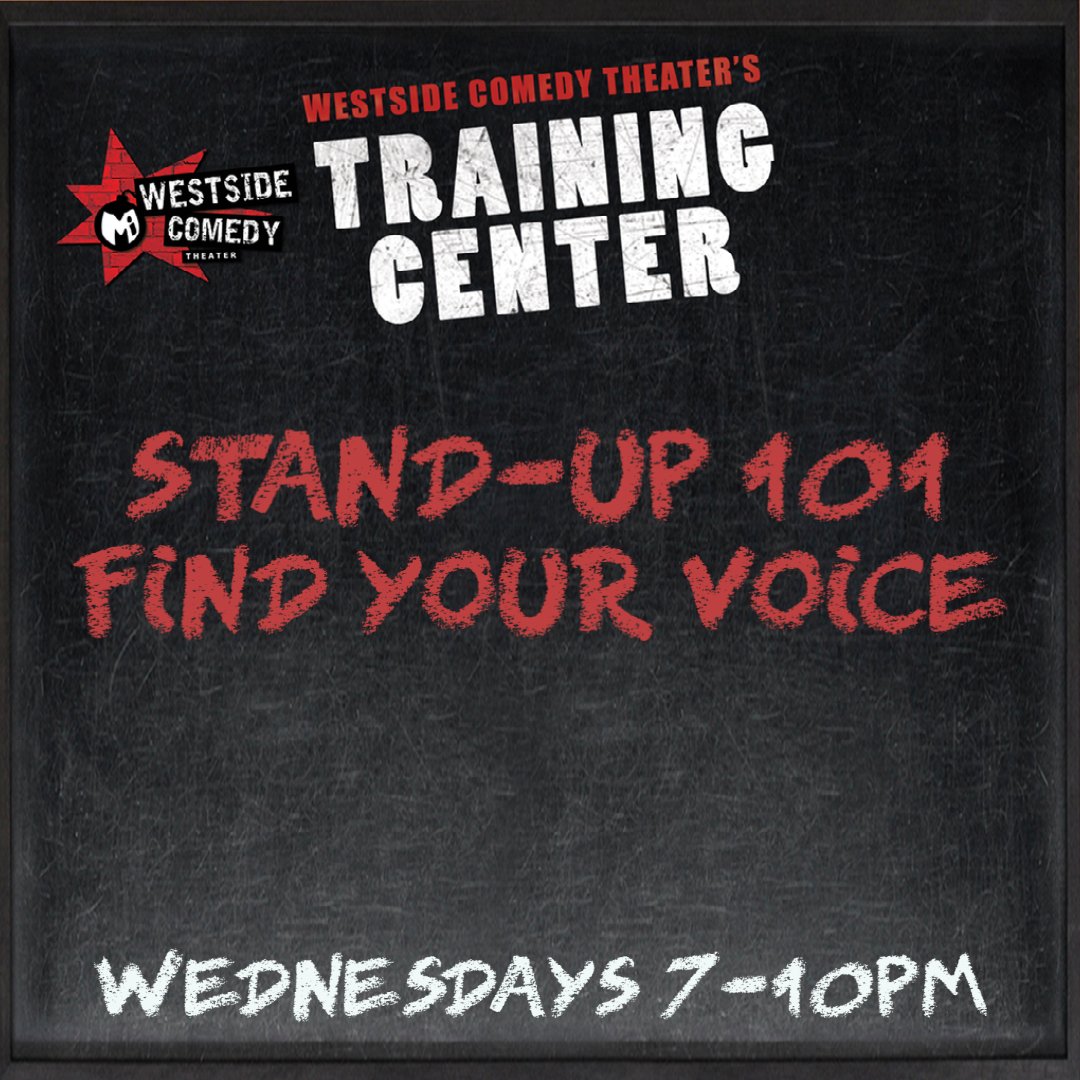 westsidecomedy's tweet photo. ๐จ NEW CLASS ALERT ๐จ Our Stand-Up 101 classes have been a huge hit! Come join the fun Wednesdays at 7pm starting 11/3.
More info & registration: https://t.co/cofPEccqfb
#comedyclass #comedyclasses #standupclass #standupclasses #standup101 #howtowritejokes #jokewriting101 https://t.co/yaWlesVJJ8