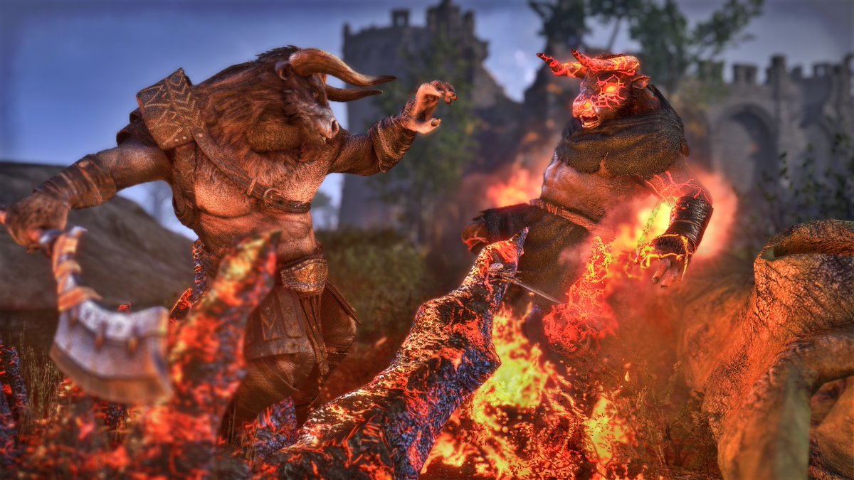 Triinuts's tweet photo. The cow-brothers of strife
#ESO #ElderScrollsOnline https://t.co/6uMKWbqo5v
