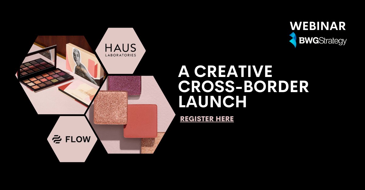 WEBINAR: Haus Laboratories by Lady Gaga &amp; Flow Commerce 

Molly Rosenman, VP of Digital at Haus Laboratories and Rob Keve, Co-founder &amp; CEO at Flow for a discussion on Haus Labs global launch!  

Date &amp; Time: Nov 4, 2021 1:00 PM EST

Register Here: hubs.ly/H0-1W-L0