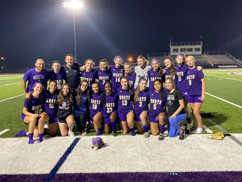 CHSNGirlsSoccer's tweet photo. North 2 - Harrison 1

Goals: Anna Kavountzis, Alexa Buxbaum

Assists: Buxbaum, Chloe Swituszak 

Sydney Ferst made 6 saves in the game and grabbed her 12th win on the season. 

We now move on to the section semifinal! 

@CHSNAthletics @erapay5 

#NorthGirls⚽️ #GoRAMS🐏 https://t.co/807lbPJCx2