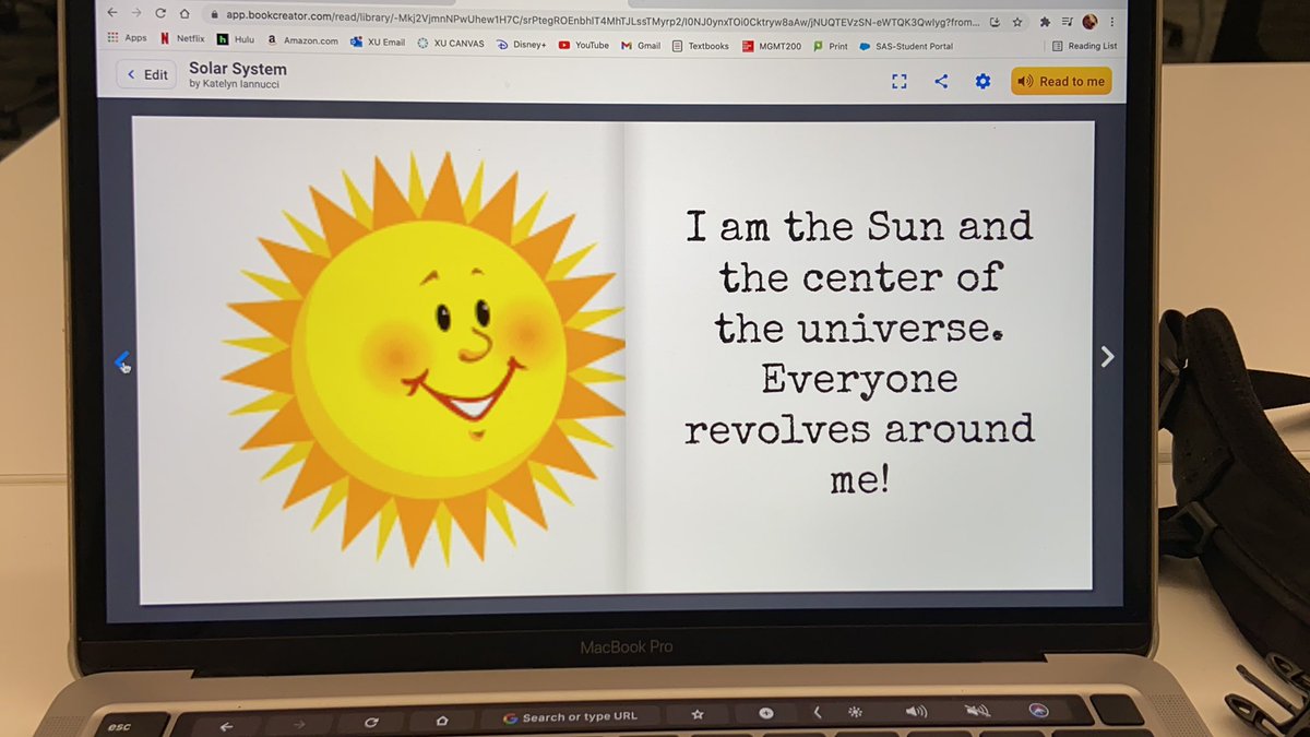 iannucck's tweet photo. Used Book Creator for a fun solar system lesson!! Absolutely love it @BookCreatorApp https://t.co/PyCb5fUPfu